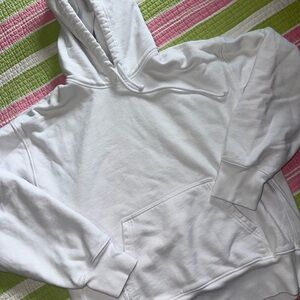 TNA ARITZIA WHITE HOODIE